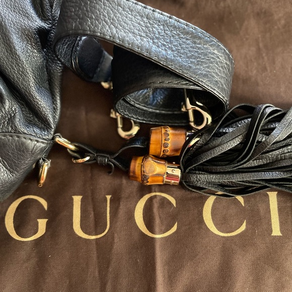 GUCCI JACKIE 2way bamboo fringe bag - Picture 3 of 16
